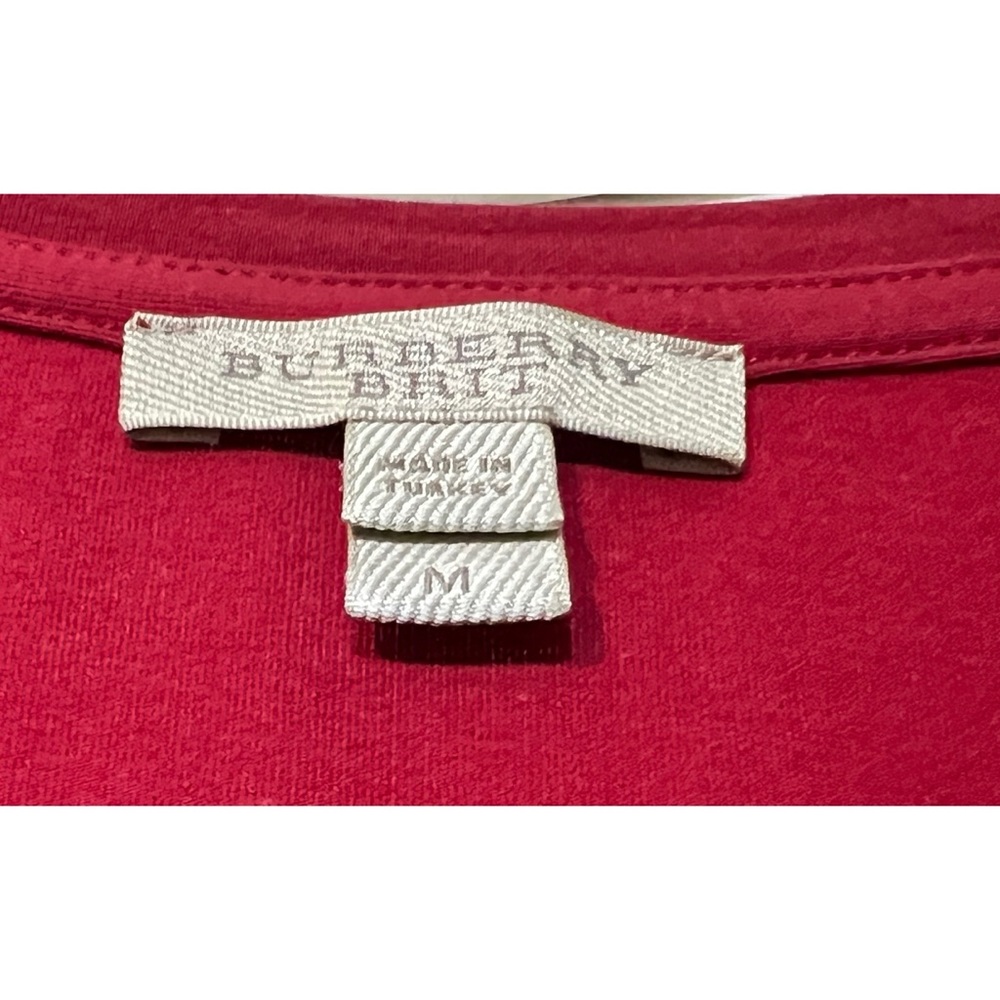 Burberry Brit Tee Red Size Medium - Picture 4 of 5